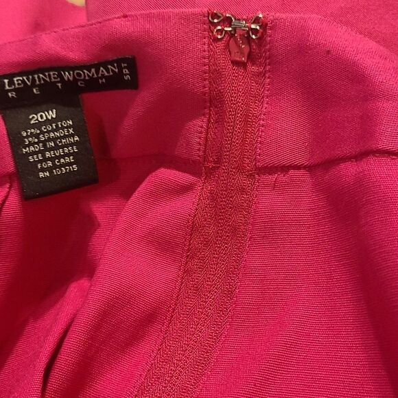Larry Levine Woman Pink Size 20W Skort - Picture 7 of 8